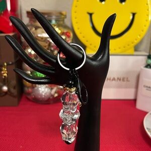 Bag Charm with acrylic beads